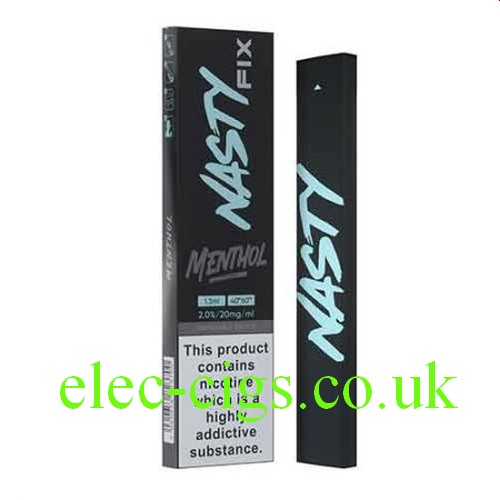 Nasty Fix Menthol 300 Puff Disposable E Cigarette with 20mg of